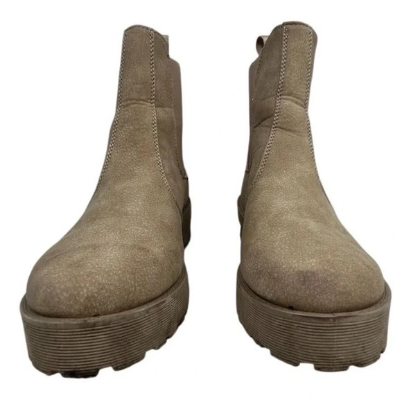 Dirty Laundry Women's Margo Chelsea Boot Brown Size 9 Ankle Chunky Heel - Picture 2 of 16